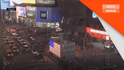 Tiga cedera ditembak di Times Square, remaja ditahan polis