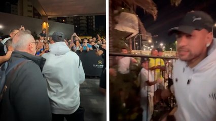 Neymar Jr. hace enloquecer a los aficionados de Santos en Belo Horizonte