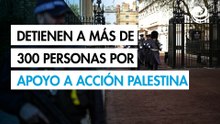 Policía de Londres detiene más de 365 personas en protesta a favor del grupo Acción Palestina