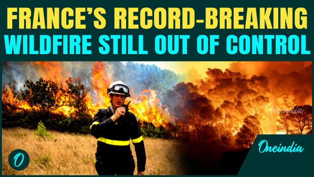 France’s Worst Wildfire In Decades Rages As Deadly Heatwave Scorches Aude|Southern France In Flames