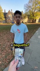 ✈️ Would You Fly to Paris JUST for a Baguette?! (MrBeast-Style Challenge) #FoodChallenge