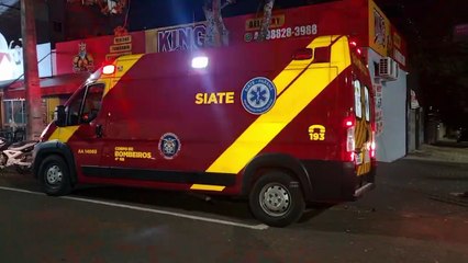 Homem agredido após briga em bar é socorrido pelo Siate no Coqueiral