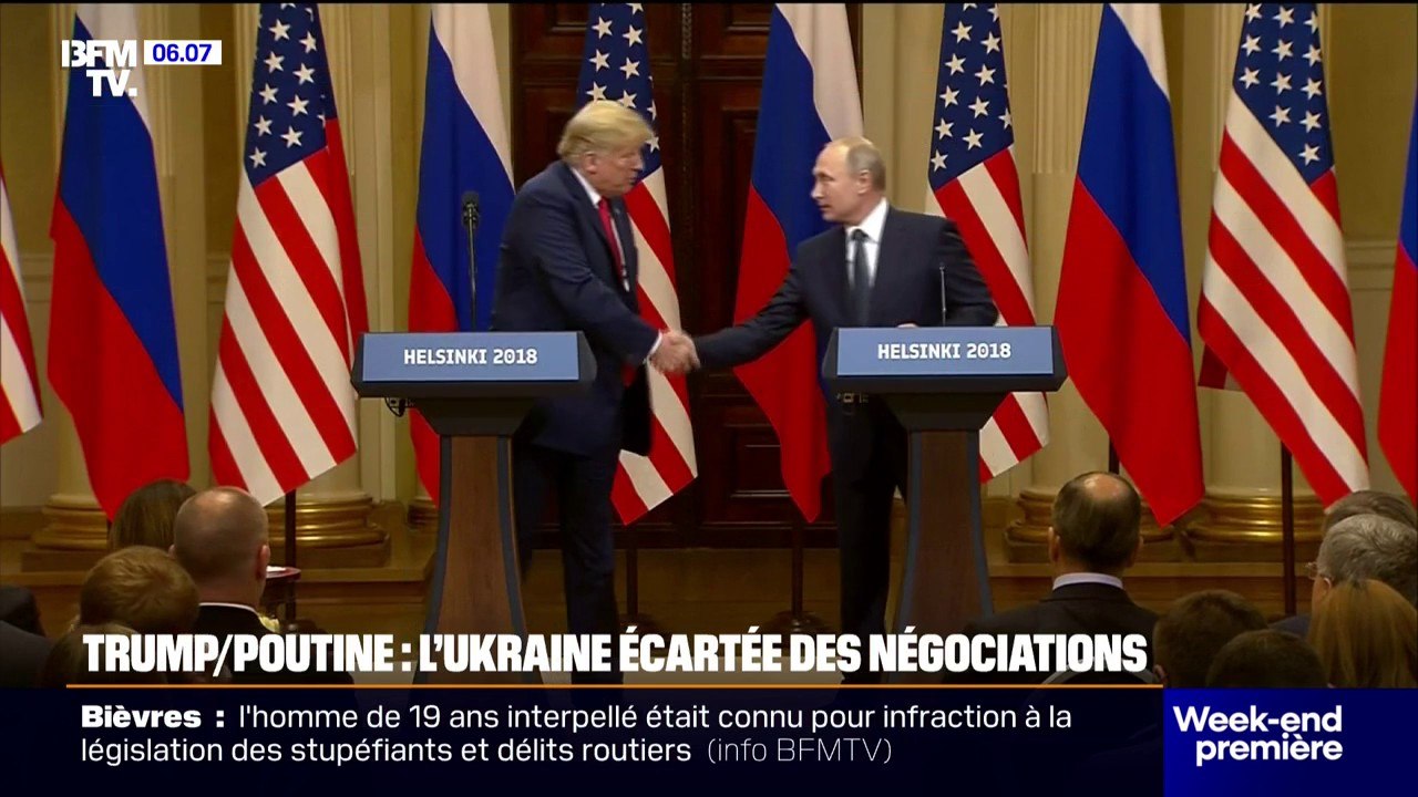 Rencontre Trump-Poutine: l'avenir de l'Ukraine se jouera-t-il sans que le pays ne soit invité autour de la table des négociations ?