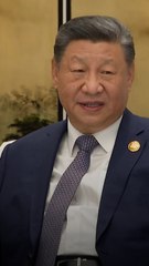 시진핑 얼굴 현수막 찢었다…尹 지지 단체, 경찰 조사