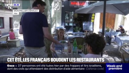 De plus en plus de Français délaissent les terrasses et les salles de restaurants