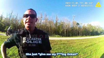📞 Traffic Stop Turns Chaotic: Woman Calls 911 on Cop, Then Tries to Flee 🚔
