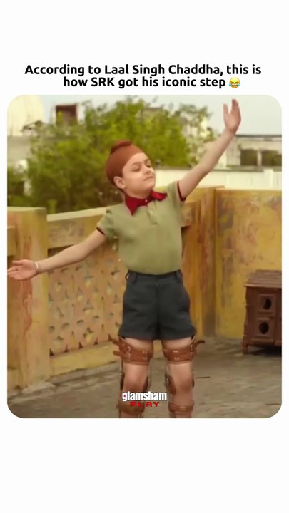 From leg braces to Bollywood moves. Laal Singh really said, "Let me cook."🕺  #GlamSham #Bollywood #LaalSinghChaddha #ShahRukhKhan  {GlamSham, Bollywood, Laal Singh Chaddha, Shah Rukh Khan}