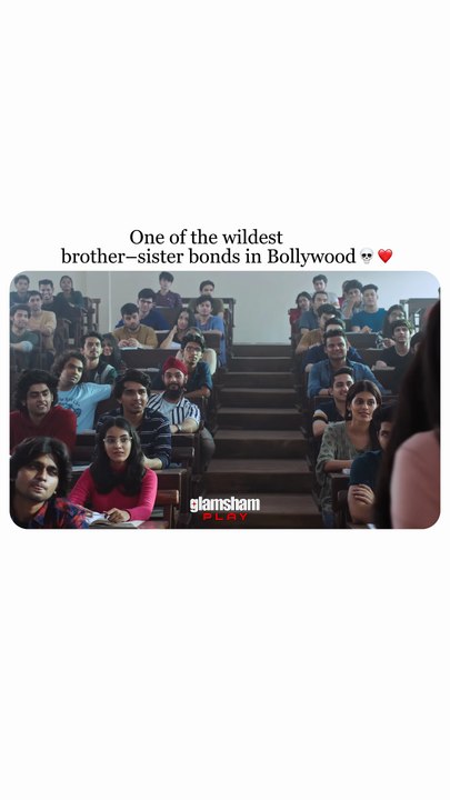When your sister’s in trouble and you decide to turn the school corridor into an action scene 🎯❤️  #GlamSham #Bollywood #Siblings #RakshaBandhan #Rakhi  [ GlamSham, Bollywood, Siblings, Raksha Bandhan, Rakhi ]