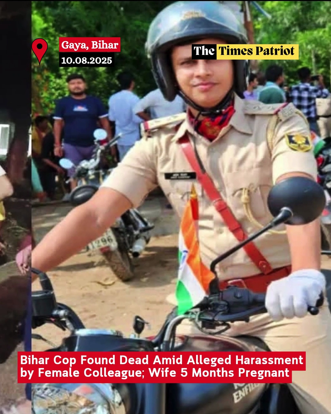 Bihar Cop Found Dead Amid Alleged Harassment by Female Colleague; Wife 5 Months Pregnant
