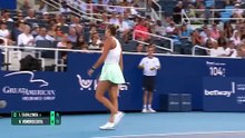 Sabalenka progresses in Cincinnati after beating Vondrousova