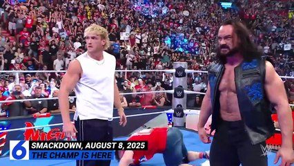 WWE SMACKDAWN 8 AUGUEST 2025 TOP 10 MOMENTS
