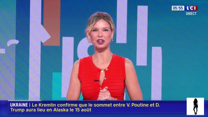 Laurène Barrière – 10 août 2025 – Canicule record et festivals en crise sur LCI