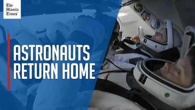 Four astronauts home from space station after successful splashdown