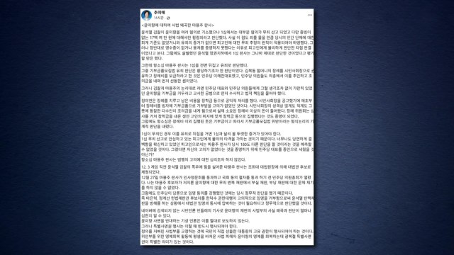 추미애 사법 피해자 윤미향, 광복절 특별사면해야 / YTN
