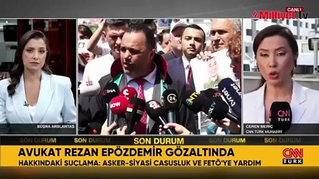 Avukat Rezan Epözdemir gözaltına alındı