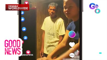 Ama, nakikinood sa laptop ng anak dahil walang TV | Good News