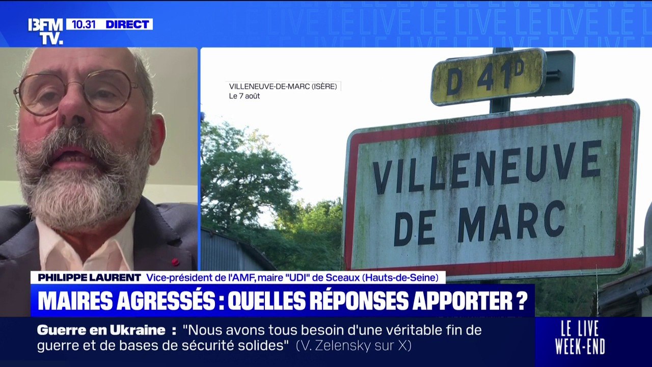 Maires agressés: "Une agression contre un élu n'est jamais acceptable", indique Philippe Laurent, maire (UDI) de Sceaux