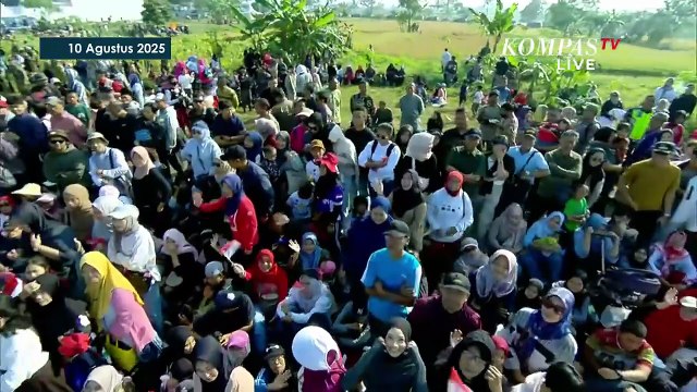 Kompak! Menteri Kabinet Merah Putih Pakai Baju Loreng di Upacara Kehormatan Militer