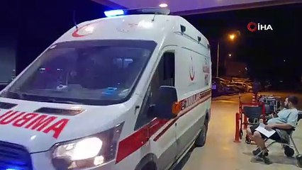 İnegöl’de balkondan düşen çocuk hastaneye kaldırıldı