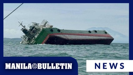 Ship lists heavily off Camarines Sur; 13 crew rescued