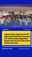 Pesta Diskon Bandung HUT ke-215! 4 Event Belanja Serentak, Promo Gila-gilaan!