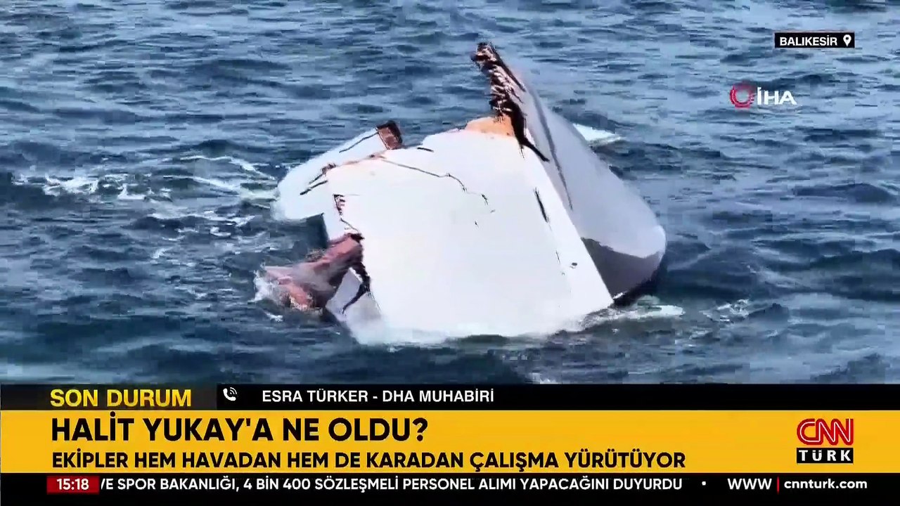 Halit Yukay'ı arama çalışmaları 6. gününde: Tekne parçaları bulundu! Kıvanç Tatlıtuğ da o noktayı işaret etti