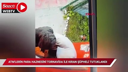 Esenyurt'ta ATM'lerin para haznesini tornavida ile kıran şüpheli tutuklandı