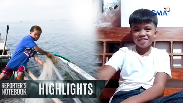 11-anyos na batang sumisisid sa dagat para makakain, kumusta na? | Reporter’s Notebook