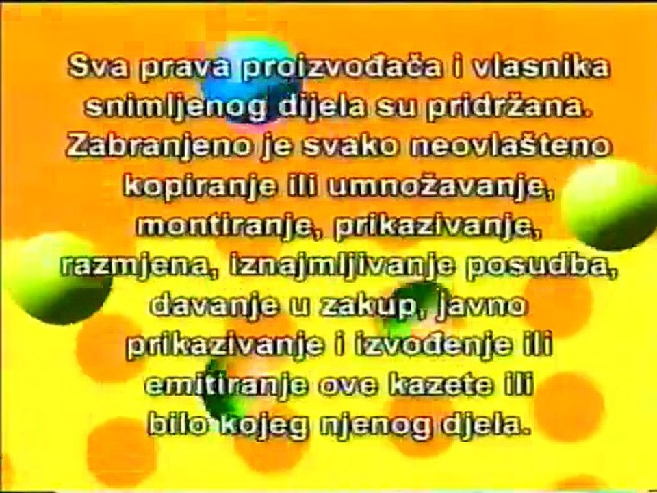 VHS reklame Bambino Video #4 (Videon, 2003.)