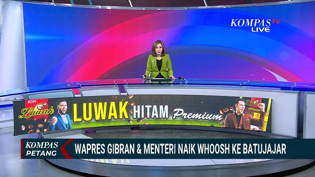 Wapres Gibran Gunakan Whoosh ke Batujajar untuk Hadiri Upacara Kehormatan Militer