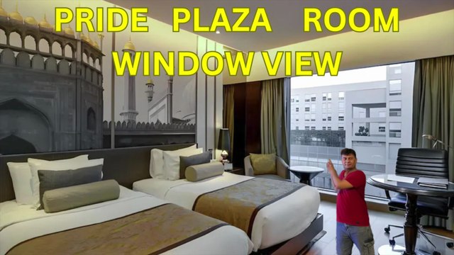 Hotel Pride Plaza ROOM WINDOW VIEW | Aerocity Delhi | Best Budget 5 Star Luxury Hotel | Near IGI Airport