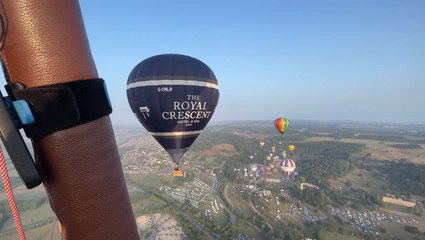 Hot air balloons fill skies over Bristol for International Balloon Fiesta