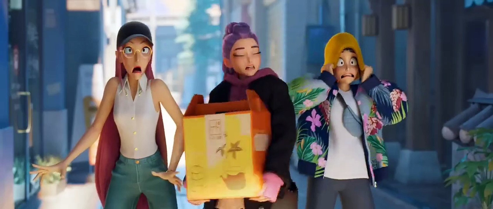 Kpop Demon Hunters__Huntrix Meets Saja Boys for the First Time FULL SCENE