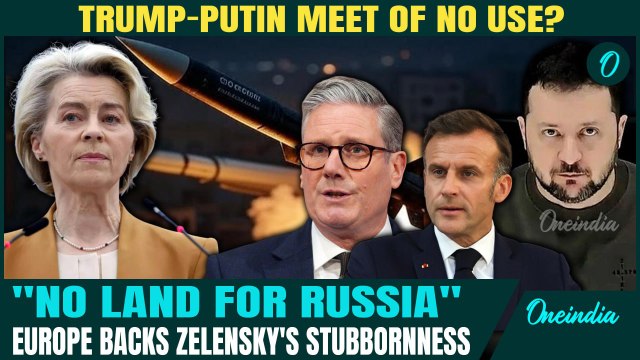 Europe OPPOSES Trump’s Ukraine Peace Plan With Putin | Zelensky SLAMS Proposal to Swap Territory