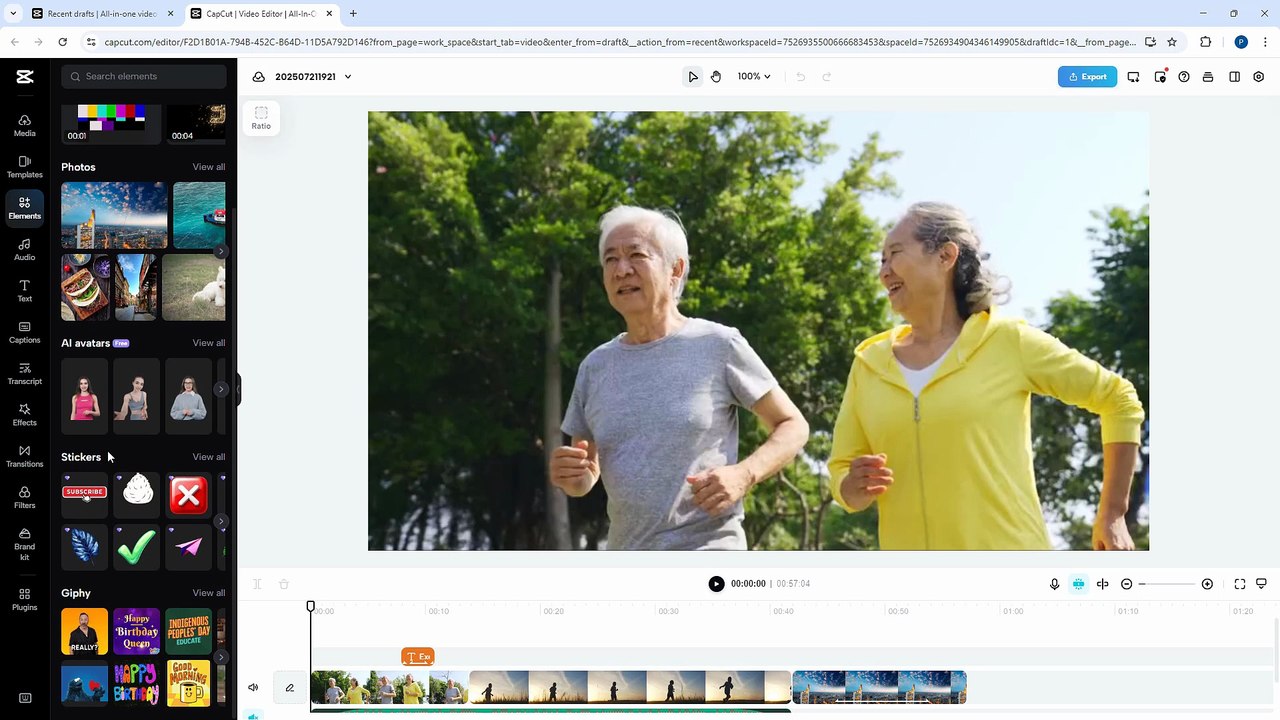 Capcut Web Editor 28 Stickers