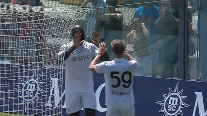Napoli-Sorrento 4-0, gol e highlights: Lucca, McTominay, doppietta Lukaku