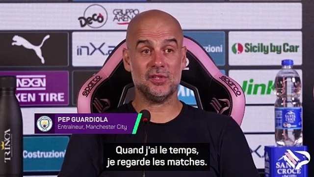 Golf, tennis, NBA... Guardiola est un grand fan de sport