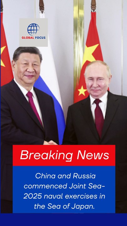 Joint Naval Drills Launched Russia and china.