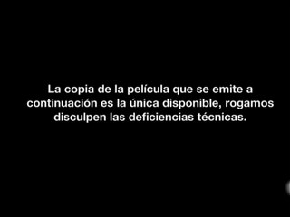 Alhucemas (1948) - Película española completa