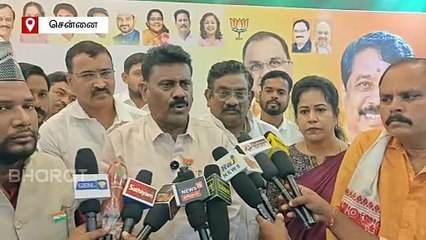 "பாஜக அனைத்து மதத்தினருக்குமான கட்சி என்பதை நிரூபிப்போம்" - புதிய நிர்வாகி சபதம்!