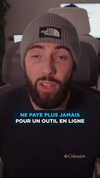 Ne paye plus jamais pour des outils en ligne !