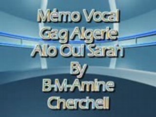 Mémo Vocal Allo Oui Sarah