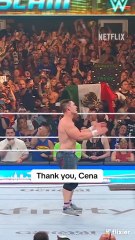 Thank you John Cena Cena is creative and innovative   شكرا لك جون سينا سينا يبدع ومبدع