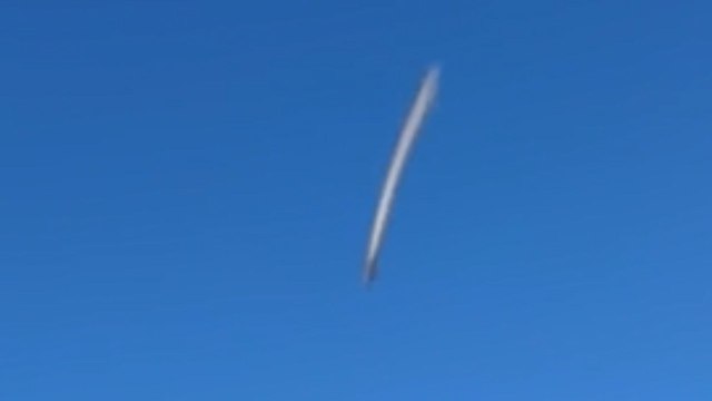 Malvern Hills: UFO speeds past dog walker