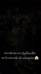 Gradería colapsa en la entrada de Urkupiña y deja dos heridos en Quillacollo