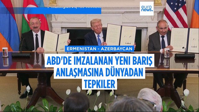 Ermenistan ve Azerbaycan arasındaki barış anlaşmasına dünyadan tepkiler