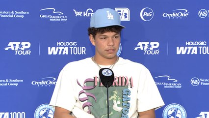 Cincinnati 2025 - Ben Shelton : "Je ne pense pas aux attentes, mais à mes objectifs"