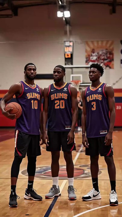 The Suns reveal the NBA Draft class's jersey numbers and offseason additions.