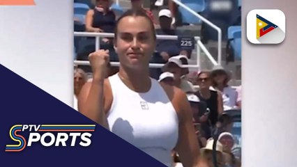 Aryna Sabelanka, tagumpay matapos ang three trilling set match kontra kay Raducanu sa Cincinnati Open