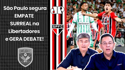 "INACREDITÁVEL!! O São Paulo em Libertadores CONSEGUE UMAS COISAS que..." | Atlético Nacional x SPFC